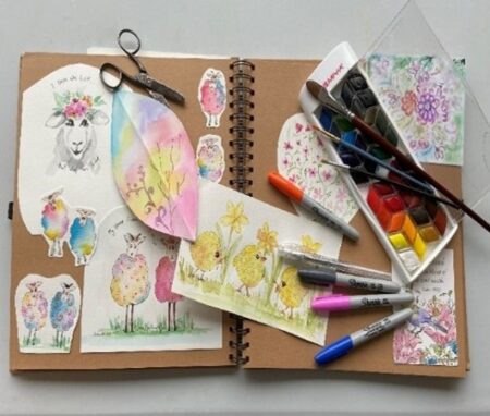 23rd Feb: Create Art Ministry  Creative Connections Building Faith Greatest Love - Hearts
